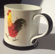 Used, Queens Kitchen "Cockerel" Fine Bone China Mug by Alex Clark. Very good condition for sale  SOLIHULL
