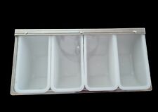 Compartment condiment server for sale  Central Islip