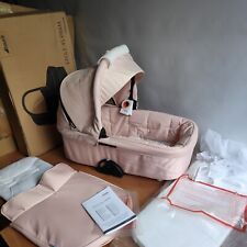 Used, HAUCK 4s Bassinet Carrycot Footmuff Mosquito Net - NEW - Pram Bassinet PINK for sale  Shipping to South Africa
