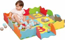 M.Y Puzzle Foam Play Mats 40 Ball Pit Balls Thick Multi Colour Soft Interlocking for sale  Shipping to South Africa