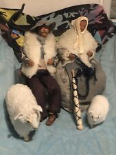 Vintage lot santons d'occasion  Wattrelos