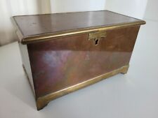 brass tea caddy for sale  CHATHAM