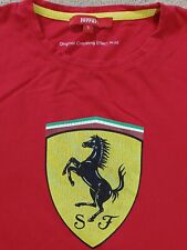 Usado, Camiseta Ferrari Logotipo Grande - Tamanho P - Edição Limitada Efeito Crackling Original  comprar usado  Enviando para Brazil