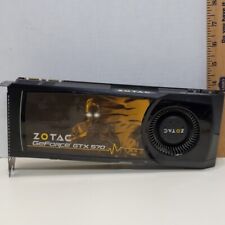 Zotac Nvidia GeForce GTX 570 Graphics Card GPU Computer Gaming Tested for sale  Shipping to South Africa