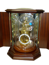 Hermle Astrolabium/ORRERY and Quartz Clock in Burr Walnut Case with outer case for sale  Shipping to South Africa