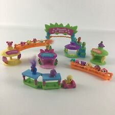 Squinkies Zoo Playset Miniature Figures Snake Pit Ice Cream Stand Nursery Tram  , used for sale  Shipping to South Africa