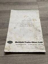 British twin disc for sale  HEATHFIELD