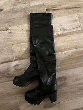 Verknee stiefel schwarz gebraucht kaufen  Plattling