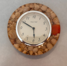 shell wall sea clock for sale  Circle Pines