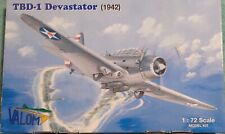 1/72 Valom 72012 Douglas TBD-1 USN WW2 Torpedo Bomber w/ Resin & Waldron Decals, used for sale  Shipping to South Africa