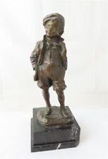 Bronze Garati Bronze "Sportsman" Figure Sculpture by N Picciole 9 1/2" for sale  Shipping to South Africa