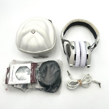 Auriculares V-Moda Crossfade M-100 blancos usados en excelente estado con accesorios cojines adicionales segunda mano  Embacar hacia Mexico