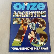 Ancien magazine football d'occasion  Strasbourg-