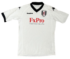 Camiseta Fulham 2010 2011 Home Jersey Kappa Camiseta Mailot Tamanho GG, usado comprar usado  Enviando para Brazil