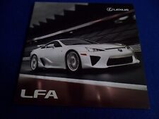 Lexus lfa brochure for sale  FRODSHAM