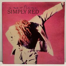 Simply Red A New Flame LP de vinil quase perfeito 1989 Elektra Records 244689-1 comprar usado  Enviando para Brazil