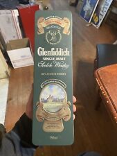 Glenfiddich whisky lata escocesa de malta única 12 1/2"" LX3 5/8"" W segunda mano  Embacar hacia Argentina