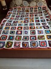 Plaid vintage crochet d'occasion  Commercy
