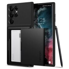 Usado, Spigen Slim Armor CS Diseñado para Galaxy S22 Ultra Case (2022) - Negro segunda mano  Embacar hacia Argentina