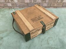 wooden ammunition box for sale  BUNGAY