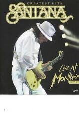 Santana: Greatest Hits: Live At Montreux 2011 Conjunto de 2 Discos DVD VÍDEO CONCERTO música comprar usado  Enviando para Brazil