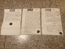 Lotto antico documento usato  Milano