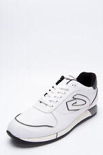 Used, RRP €105 ALBERTO GUARDIANI Sneakers US11.5 EU46 UK11 G Logo Lace Up Low Top for sale  Shipping to South Africa