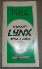 1984 mercury lynx for sale  Suffolk