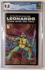 Leonardo, Teenage Mutant Ninja Turtles #1 Micro Series CGC 9.0, páginas brancas comprar usado  Enviando para Brazil