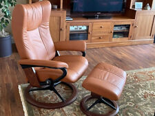leather wing recliner chair for sale  Lititz