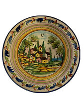 Piatto ceramica decorato usato  Verrua Savoia