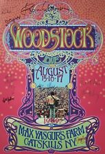 Woodstock poster 11x17inch for sale  Ochlocknee