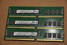 Lot of 3 SK Hynix 16GB 2Rx8 PC4-2400T Server RAM HMA82GR7AFR8N-UH for sale  Shipping to South Africa