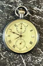 Silver chronograph pocket for sale  CHIPPENHAM
