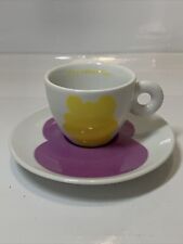 Jeff Koons ILLY Collection 2001 Espresso Cup And Saucer  Rosenthal Porcelain for sale  Shipping to South Africa