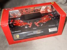 Hot Wheels F1 1:43 Raikkonen/Massa TwinCarSet Ferrari F2007 ConstructorsChampions comprar usado  Enviando para Brazil
