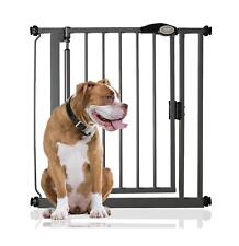 Bettacare Premium Pet Gate Pressure Fit Dog Gate Slate Grey 75-82cm RETURN, used for sale  UK