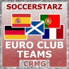 Crmg soccerstarz european for sale  NEWPORT