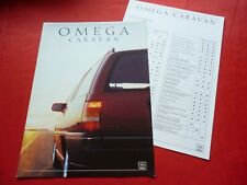 OPEL Omega A Caravan GLS CD 3.0i Prospekt Brochure Depliant Folleto von 1988 comprar usado  Enviando para Brazil