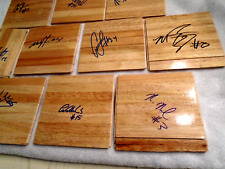 (Lote de 10) Assinado (KY. Wildcats) Antoine Walker, etc.Piso de madeira (6x6), usado comprar usado  Enviando para Brazil