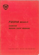 Lancia fulvia concise for sale  COBHAM