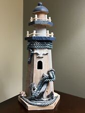 Wooden lighthouse decor for sale  Sardinia
