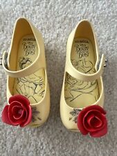 Mini Melissa Beauty and the Beast com uma rosa tamanho 7 comprar usado  Enviando para Brazil