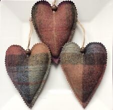 Hanging heart decorations for sale  BRECON