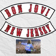 Chaqueta Jon Bon Jovi réplica bordada parches grandes para espalda concierto de Wembley 95 segunda mano  Argentina 