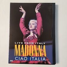 Usado, DVD Madonna Live from Italy Ciao Italia 1988 concerto ao vivo região 1 comprar usado  Enviando para Brazil