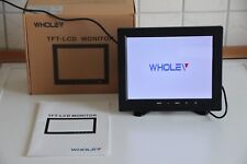 WHOLEV 8"" CCTV HDMI Monitor TFT LCD with AV/VGA/HDMI/BNC for sale  Shipping to South Africa