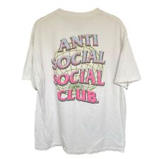 Camisa masculina logotipo branco clube social anti-social XXL comprar usado  Enviando para Brazil