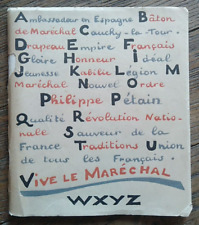 Alphabet colorier marechal d'occasion  Lyon V