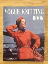 Vogue knitting book for sale  WORCESTER